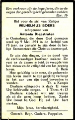 Wilhelmus Boers Antonia Diepstraten