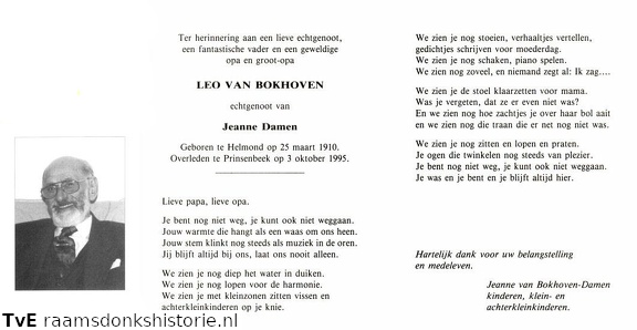 Leo van Bokhoven Jeanne Damen