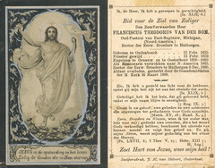Franciscus Theodorus van der Bom priester
