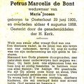 Petrus Marcelis de Bont Maria Joosen