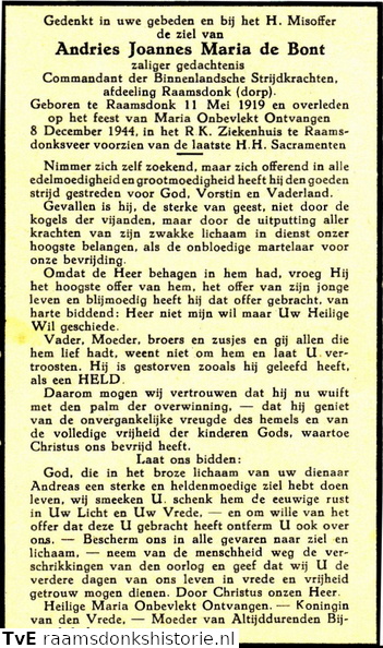 bont.de.a.j.m 1919-1944 commandant-der-binnenlandse-strijdkrachten b