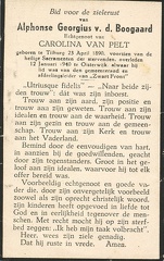 Alphonse Georgius van den Boogaard  Carolina van Pelt
