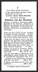 Henrica van der Boomen non