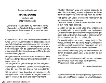 Marie Boons Jan Verschure