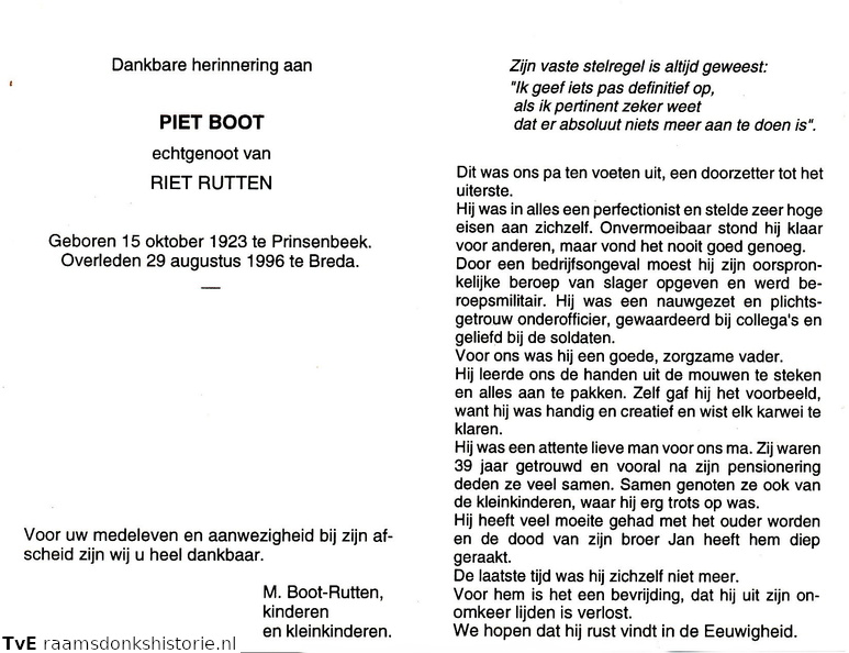 Piet Boot Riet Rutten