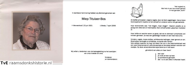 Miep Bos Titulaer