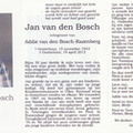 Jan van den Bosch Addie Razenberg