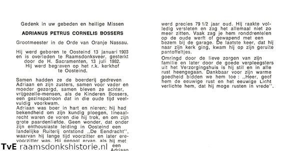 Adrianus Petrus Cornelis Bossers
