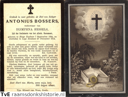 Antonius Bossers Dijmphna Hessels