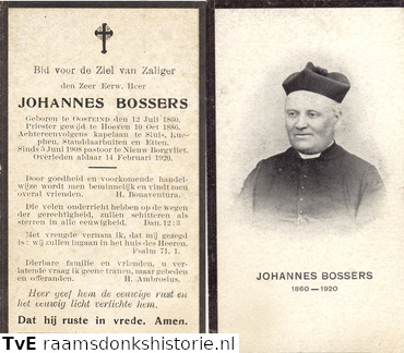 Johannes Bossers priester