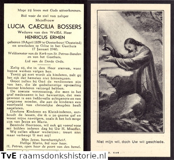 Lucia Caecilia Bossers Henricus Ermen