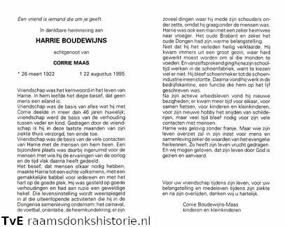 Harrie Boudewijns Corrie Maas
