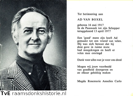 Ad van Boxel Magda
