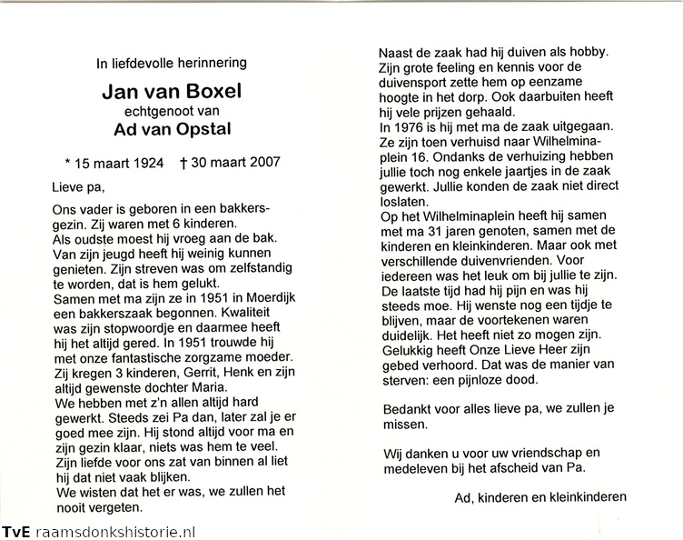 Jan van Boxel Ad van Opstal