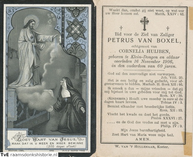 Petrus van Boxel Cornelia Huijben