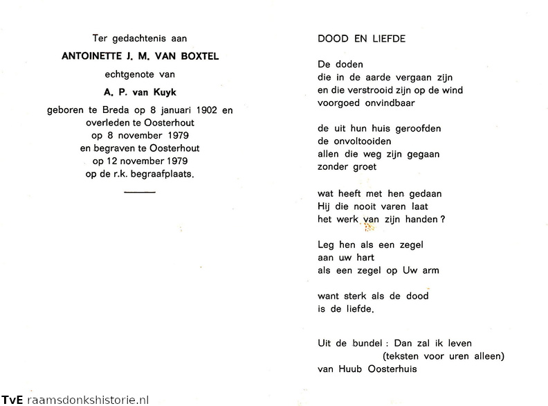 Antoinette J.M. van Boxtel A.P. van Kuyk