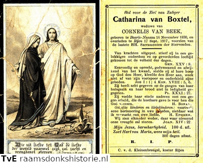 Catharina van Boxtel Cornelis van Beek