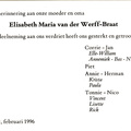 Elisabeth Maria Braat Albertus van der Werff
