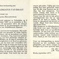 Adrianus van Bragt Catharina Kloosterman