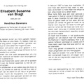 Elisabeth Susanna van Bragt Hendrikus Baremans