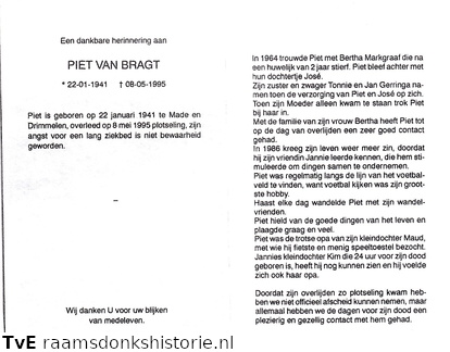 Piet van Bragt (vr) Jannie-Bertha Markgraaf