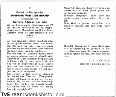Dimphna van den Brand Cornelis Adriaan van Gils