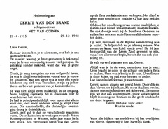 Gerrit van den Brand Net van Coenen