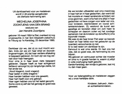 Mechelina Josephina van den Brand Jan Hendrik Zoontjens