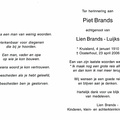 Piet Brands Lien Luijks