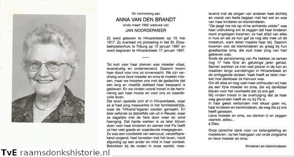 Anna van den Brandt Jan Noordermeer