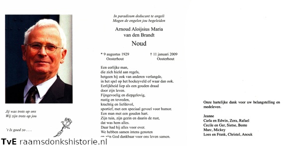 Arnoud Aloijsius Maria van den Brandt Jeanne