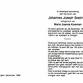 Johannes Jozeph Brattinga Maria Joanna Koreman