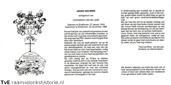Johan van Bree Catharina van de Laar