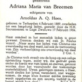 Adriana Maria van Breemen Arnoldus A. Q Hoes