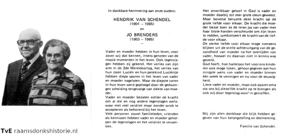 Jo Brenders Hendrik van Schendel