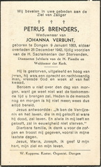 Petrus Brenders Johanna Verbunt