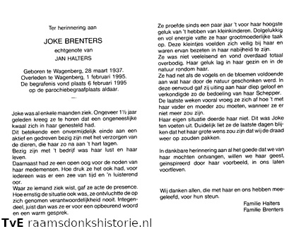 Joke Brenters Jan Halters