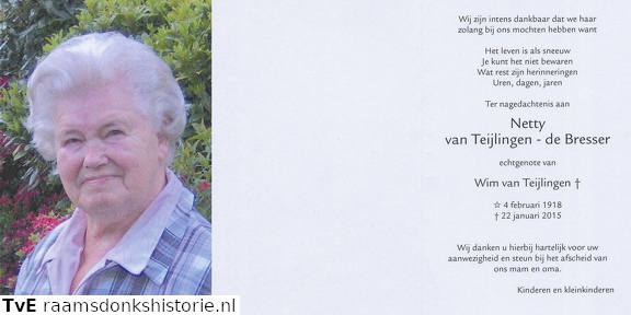 Netty de Bresser Wim van Teijlingen