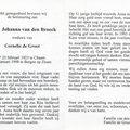 Anna Johanna van den Broeck Cornelis de Groot