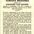 Adriana Broeders Johannes van Dongen