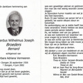 Bernardus Wilhelmus Joseph Broeders Barbara Adriana Vermeeren