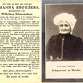 Johanna Broeders Wilhelmus Scheermakers
