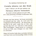 Cornelia Johanna van den Broek Hermanus Johannes Verdaasdonk