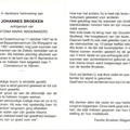 Johannes Broeken Antonia Maria Wagemakers