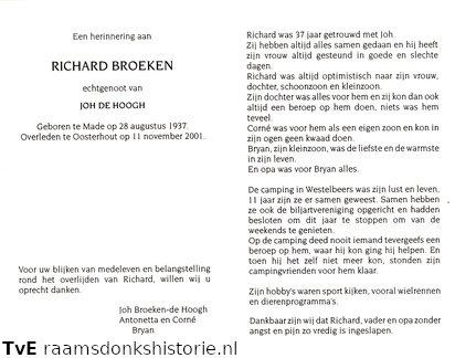 Richard Broeken Joh de Hoogh