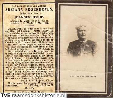 Adriana Broekhoven Joannes Stoop