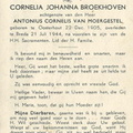 Cornelia Johanna Broekhoven Antonius Cornelis van Moergestel