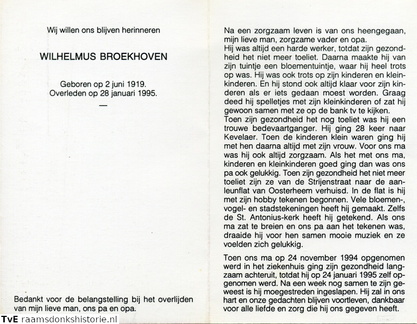 Wilhelmus Broekhoven