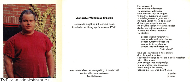 Leonardus Wilhelmus Broeren