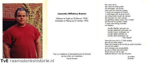 Leonardus Wilhelmus Broeren